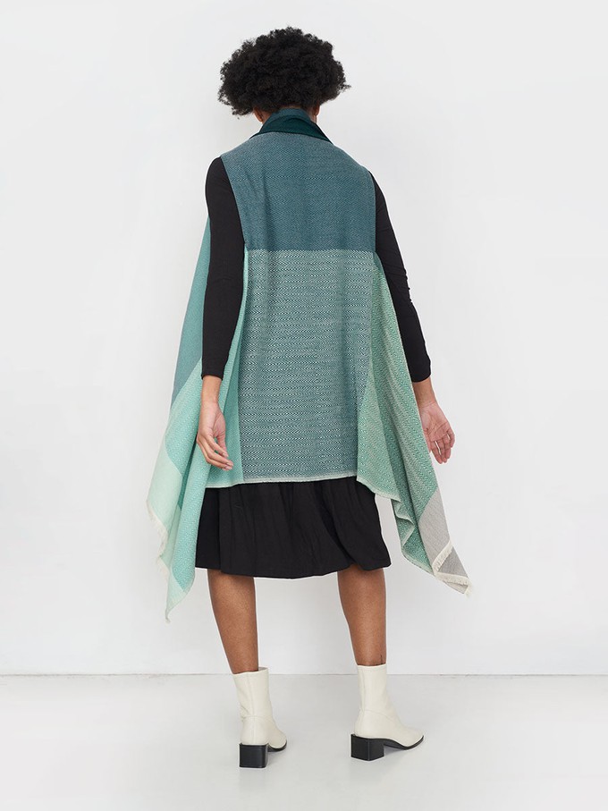 cape infinity wool aurora from Fifth Origins