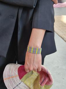 beaded bracelet stripes via Fifth Origins