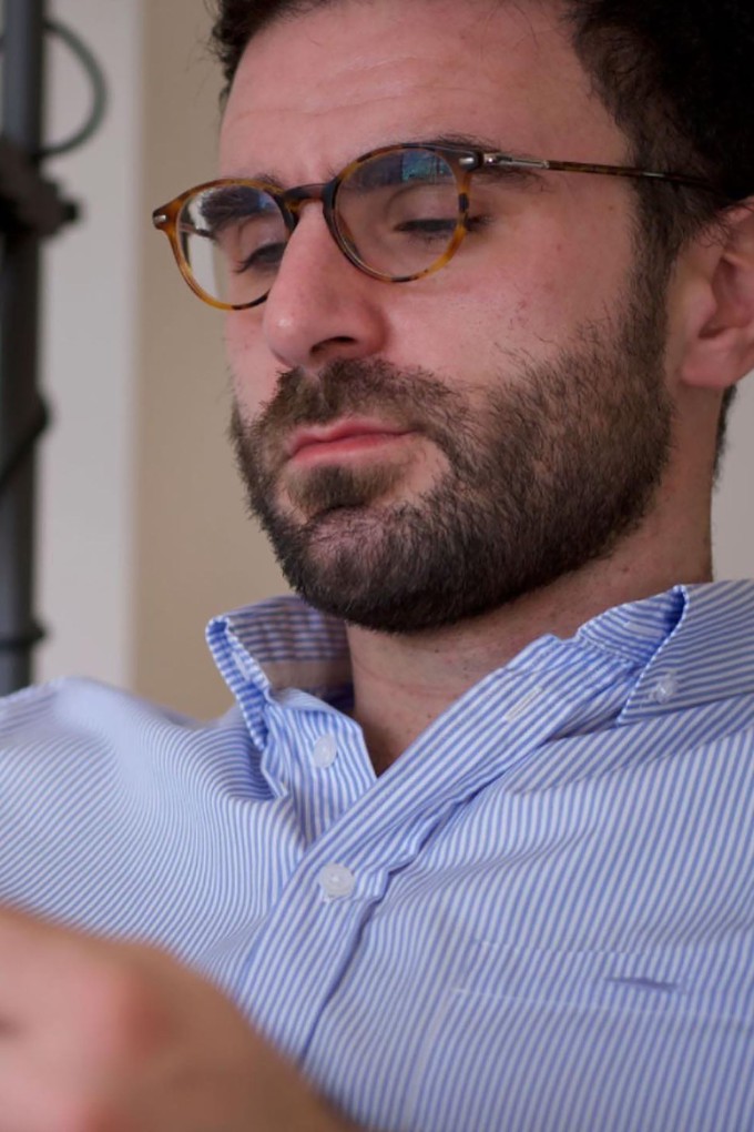 Blue Striped Cotton Shirt for Men from Fleet London