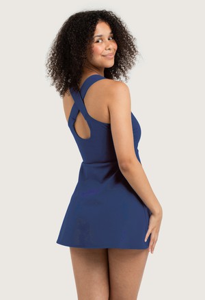 Recycling swim dress / Tankini Mare blue from Frija Omina