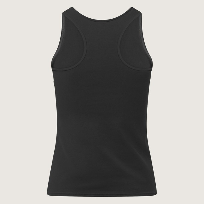 Organic tanktop black from Frija Omina