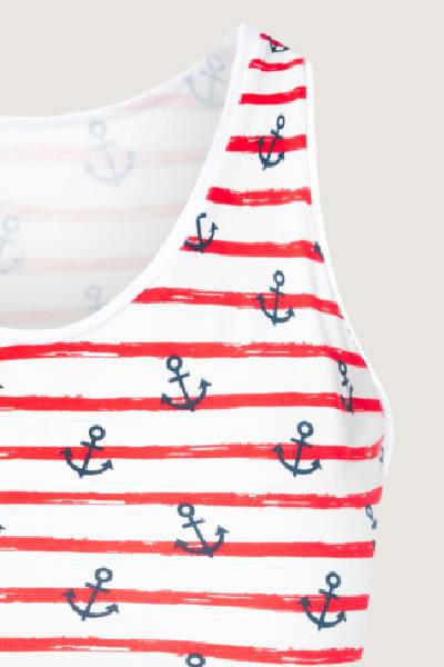 Organic tanktop baltic (white) from Frija Omina