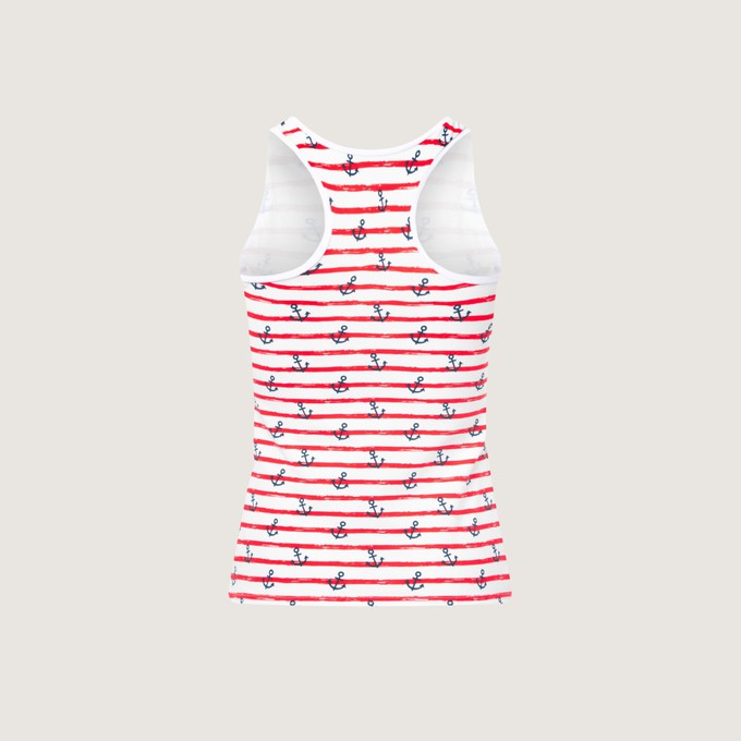 Organic tanktop baltic (white) from Frija Omina