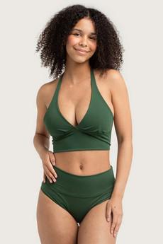 Recycling bikini panties Fjordella, olive via Frija Omina