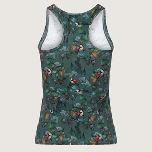 Organic tanktop Ginko (green) from Frija Omina
