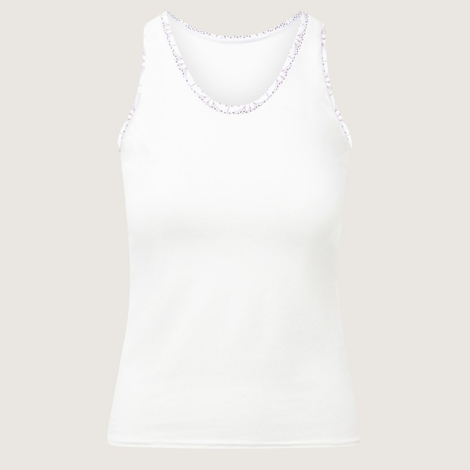 Organic tanktop ecru + Ældre (natural white) from Frija Omina