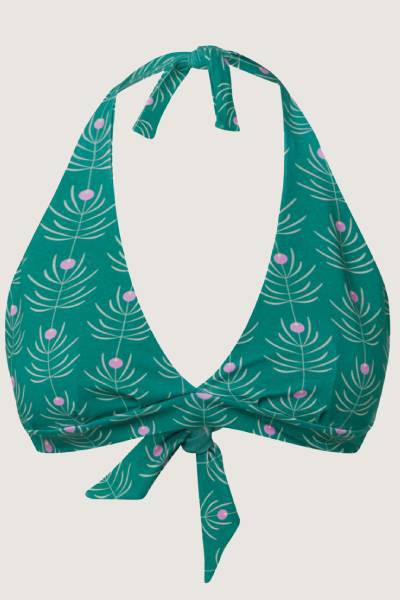Organic Bikini-Top Fjorde Korte green from Frija Omina