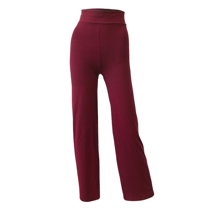 Yoga pants Relaxed Fit aubergine (red) from Frija Omina