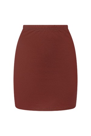 Organic skirt Snoba, aubergine from Frija Omina