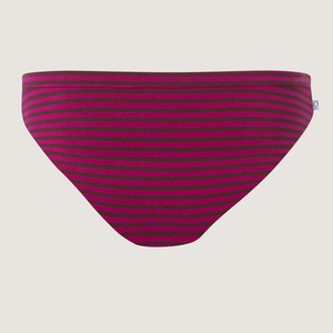 Organic Bikini Fjorde berry stripes from Frija Omina