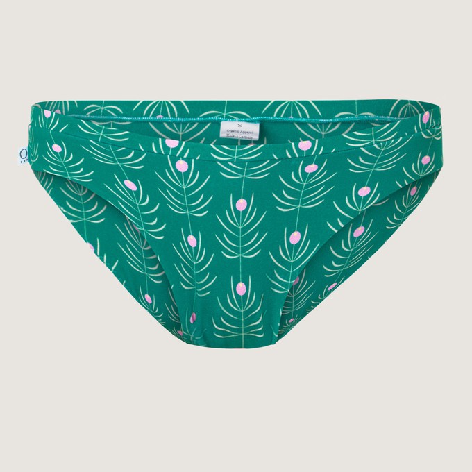 Organic Bikini-Panties Fjorde Korte green from Frija Omina