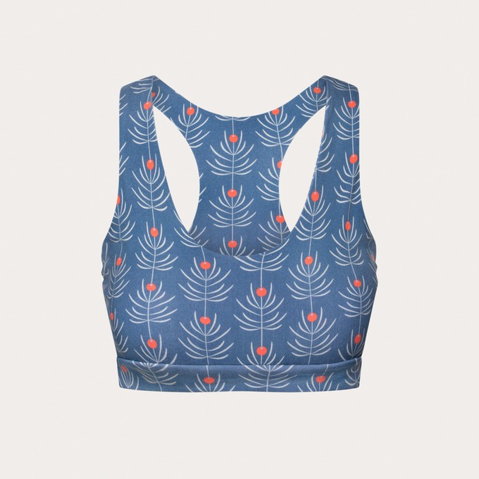 Organic cotton Bikini Top Ijoris Korte blue from Frija Omina