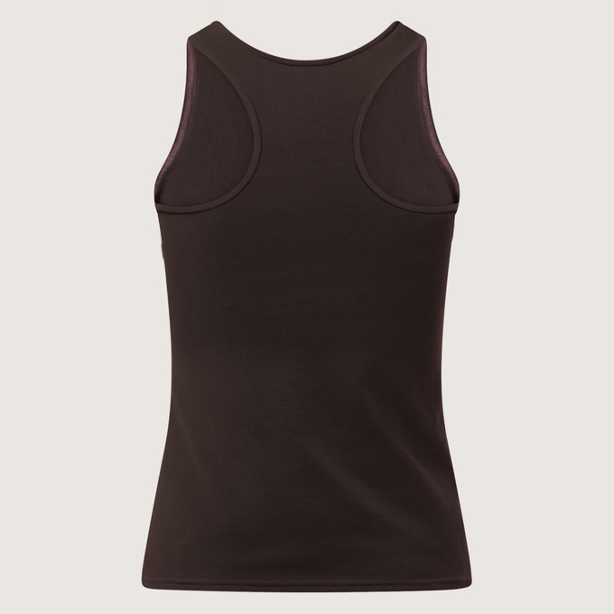 Organic tanktop bown from Frija Omina