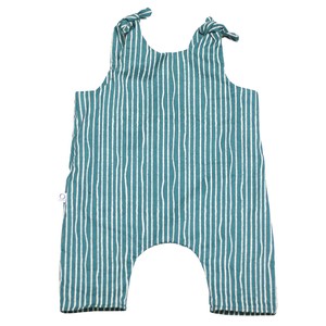 Baby romper from organic cotton Birke (blue) from Frija Omina