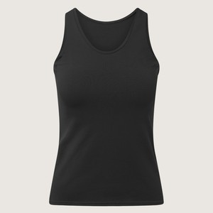 Organic tanktop black from Frija Omina
