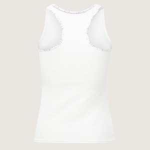 Organic tanktop ecru + Ældre (natural white) from Frija Omina