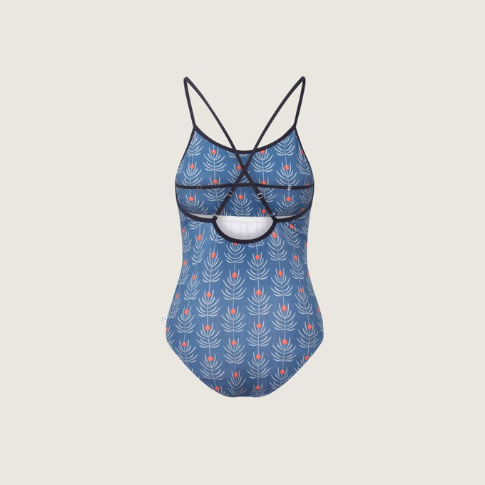 Bio Swimsuite Madri Korte blue from Frija Omina
