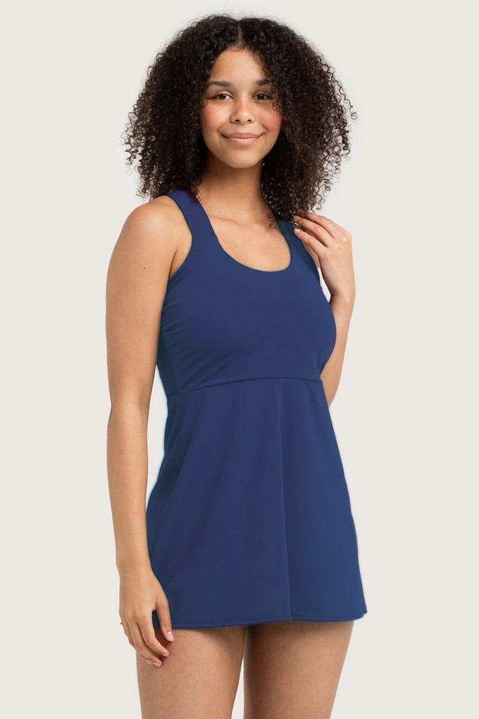 Recycling swim dress / Tankini Mare blue from Frija Omina