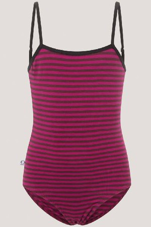 Bio Badeanzug Madri Petite, beere Streifen from Frija Omina