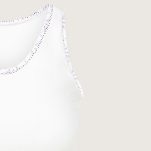 Organic tanktop ecru + Ældre (natural white) from Frija Omina