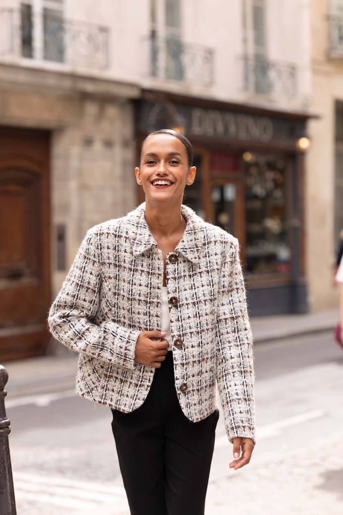 Melanie Wool Short Coat from GAÂLA