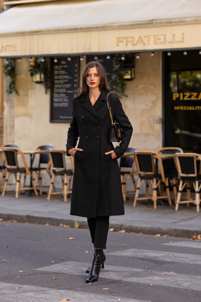 Isabella Tweed Coat from GAÂLA