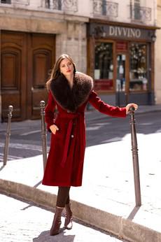 Angelina Faux Fur Coat via GAÂLA