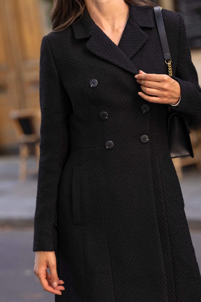 Isabella Tweed Coat from GAÂLA
