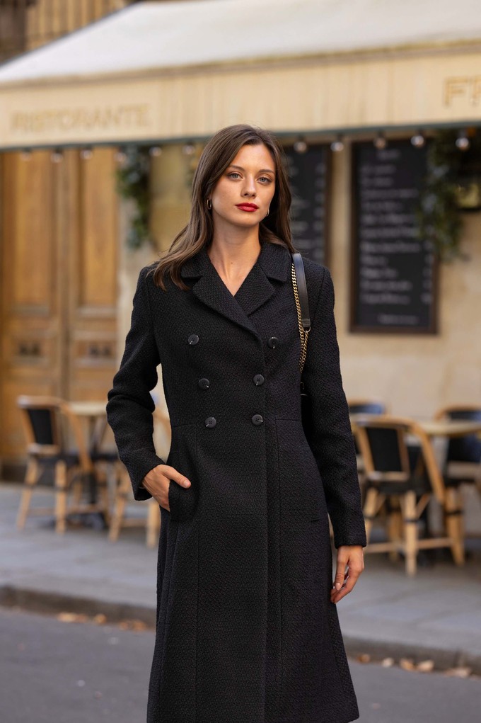 Isabella Tweed Coat from GAÂLA