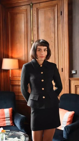 Blanche Short Coat from GAÂLA