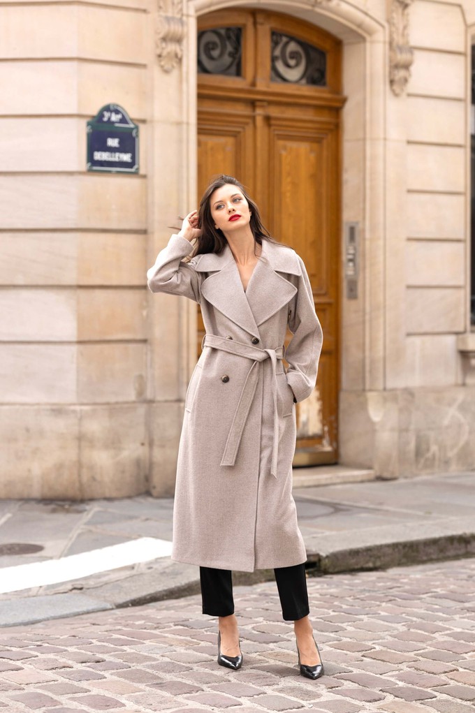 Paloma Wrap Coat from GAÂLA
