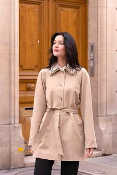 Charlie Short Trenchcoat via GAÂLA