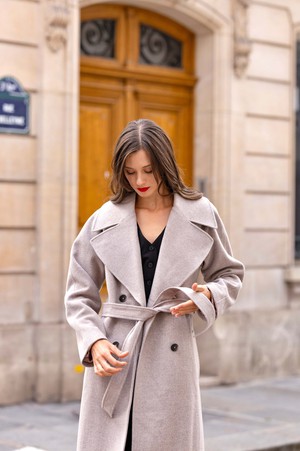 Paloma Wrap Coat from GAÂLA