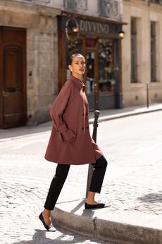 Francine Short Trench Coat via GAÂLA