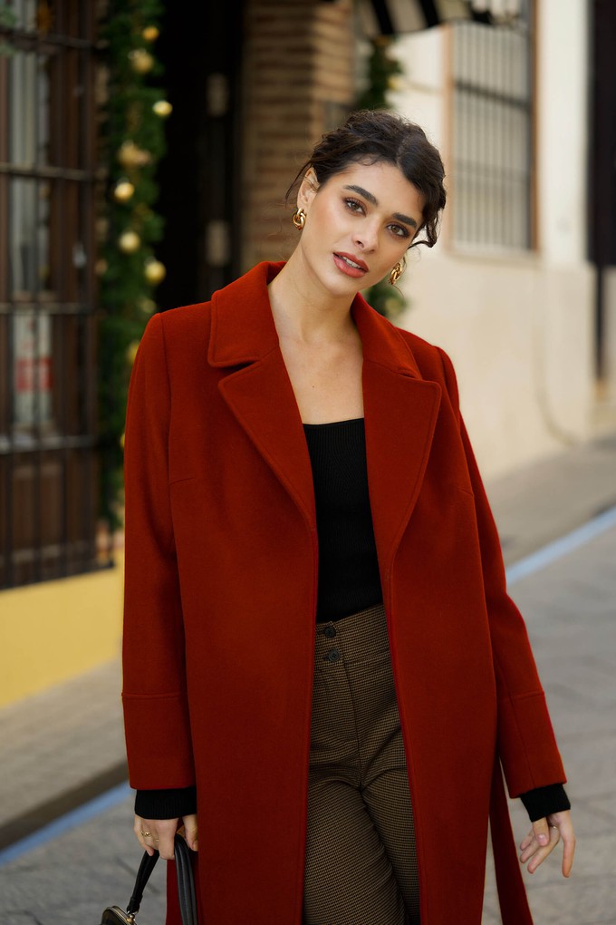 Sabina Cashmere Wool Coat from GAÂLA