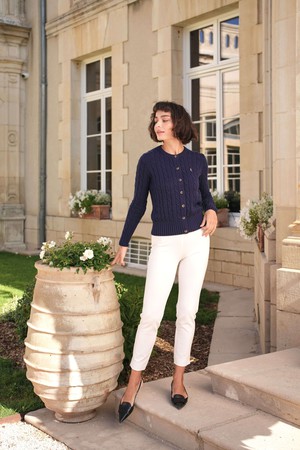 Vincent Cotton Cashmere Cardigan from GAÂLA