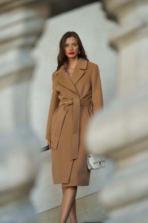 Sabina Cashmere Wool Coat from GAÂLA
