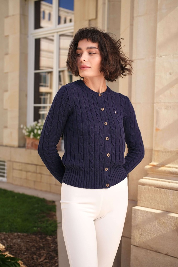 Vincent Cotton Cashmere Cardigan from GAÂLA