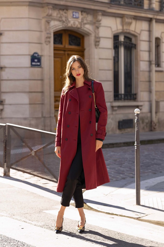 Kelianne Cotton Trench Coat from GAÂLA