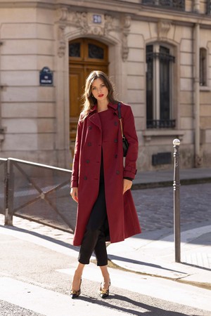 Kelianne Cotton Trench Coat from GAÂLA