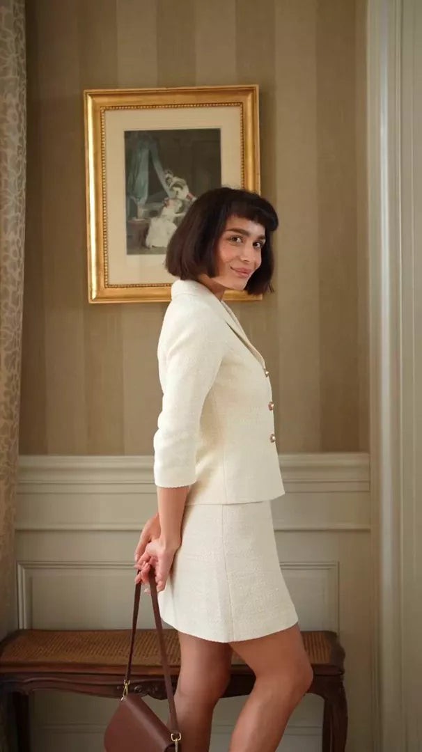 Margaux Cotton Tweed Two Piece from GAÂLA