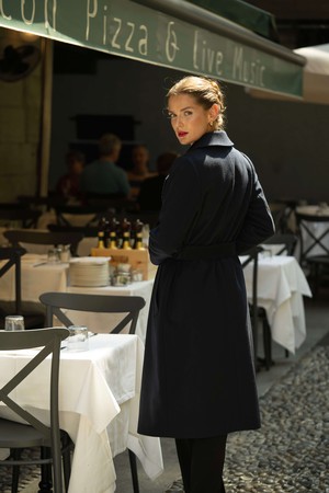 Sabina Cashmere Wool Coat from GAÂLA