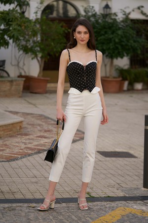 Beatrice Ruffled Corset from GAÂLA