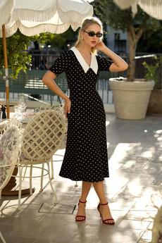 Gladys Polka Dot Dress via GAÂLA