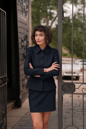 Blanche Wool Skirt from GAÂLA