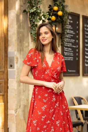 Arlette Wrap Dress from GAÂLA