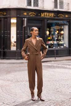 Everett Wool Jumpsuit via GAÂLA