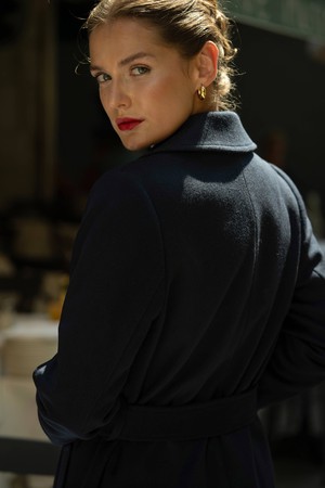 Sabina Cashmere Wool Coat from GAÂLA