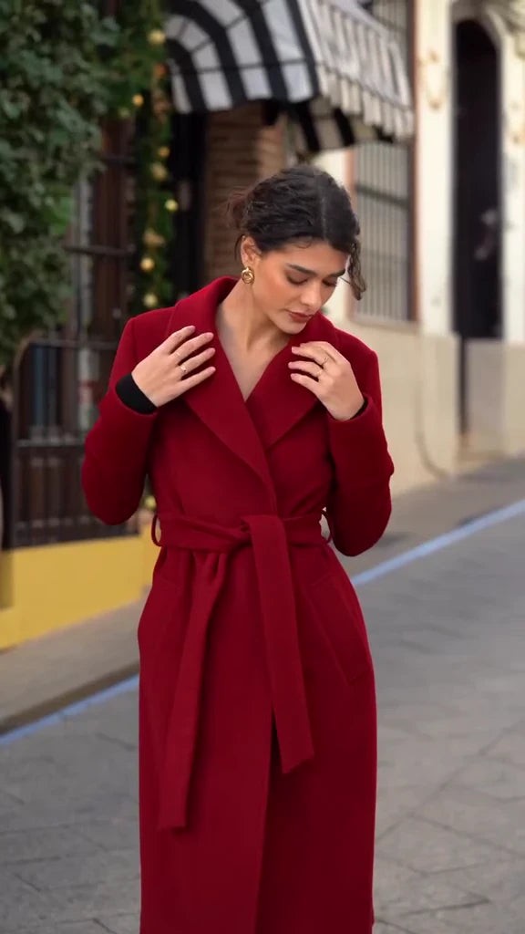 Sabina Cashmere Wool Coat from GAÂLA