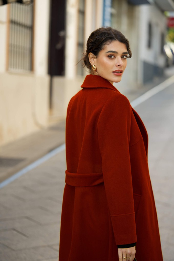 Sabina Cashmere Wool Coat from GAÂLA